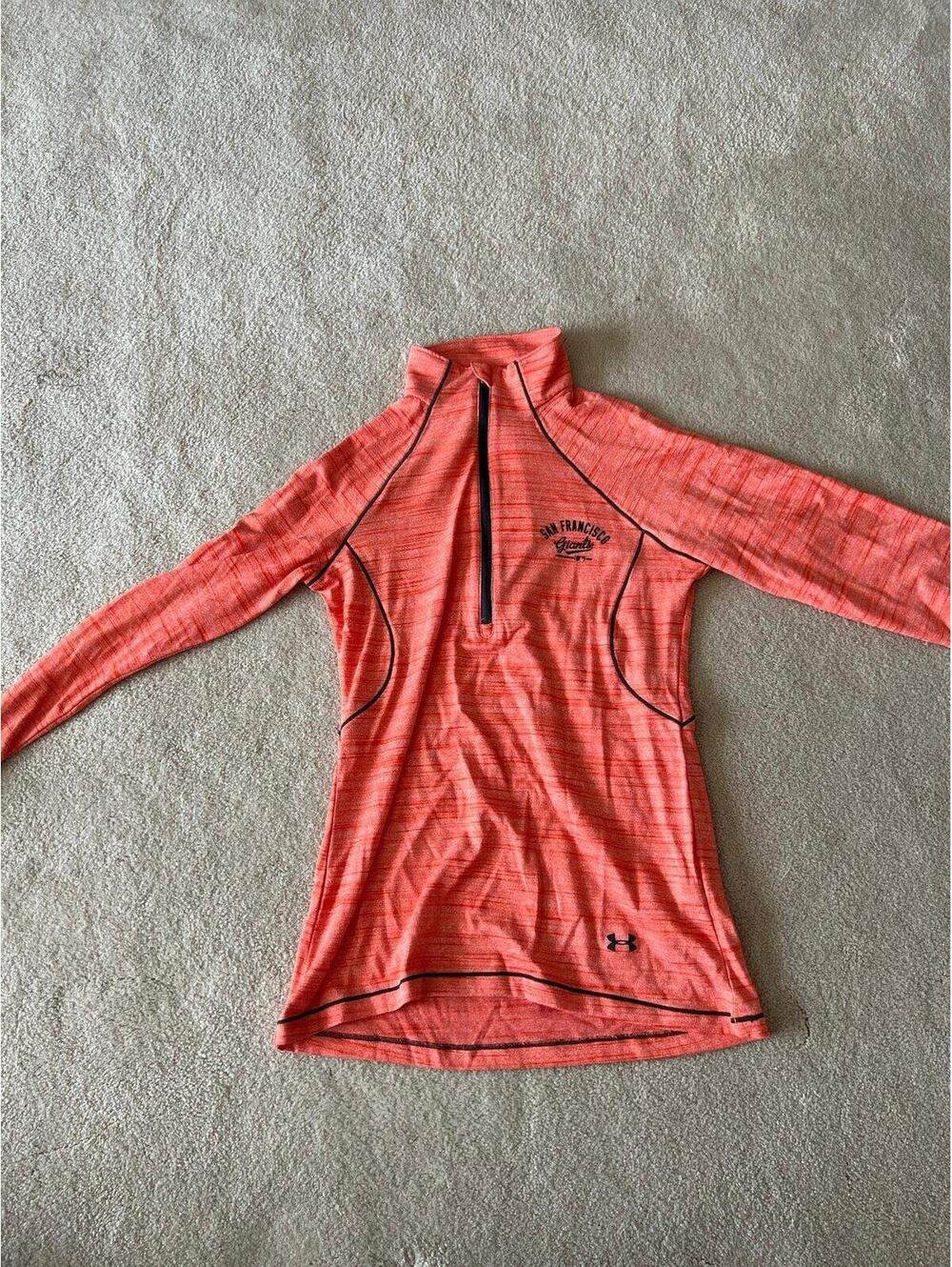 SF giants quarter zip top